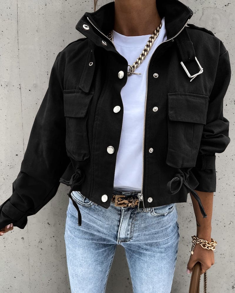 Louise - Veste femme style utilitaire