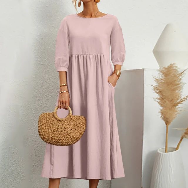 Stéphanie - Robe Midi Confortable