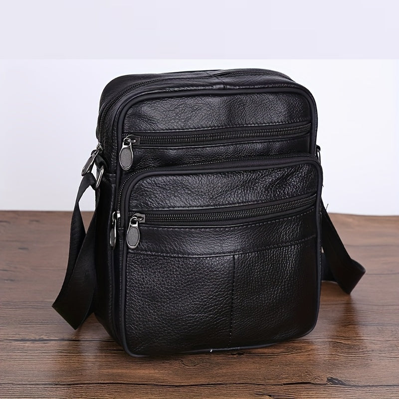 Manuel - Sacoche Cuir Pratique Homme