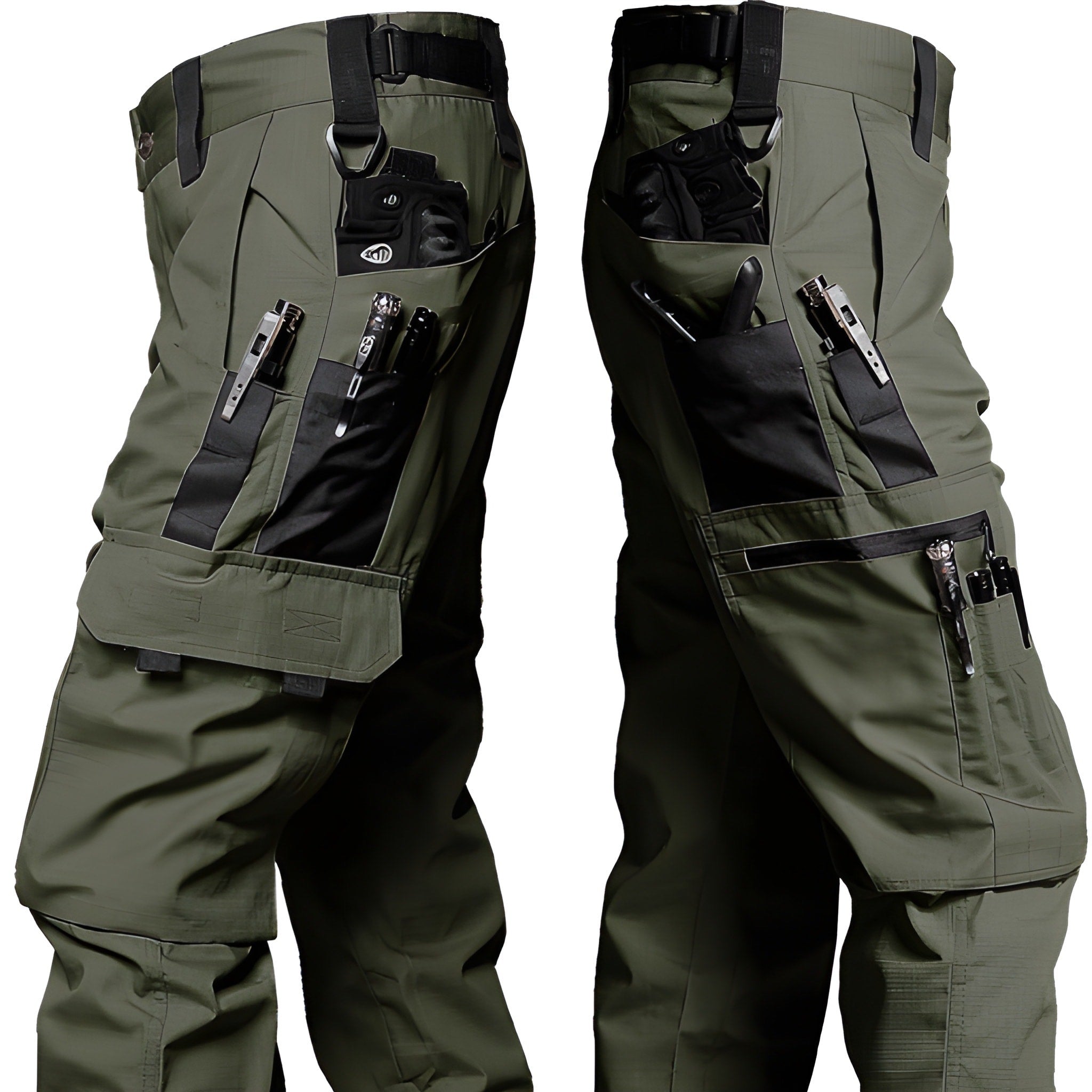 Alejandro - Pantalon Cargo Tactique Homme