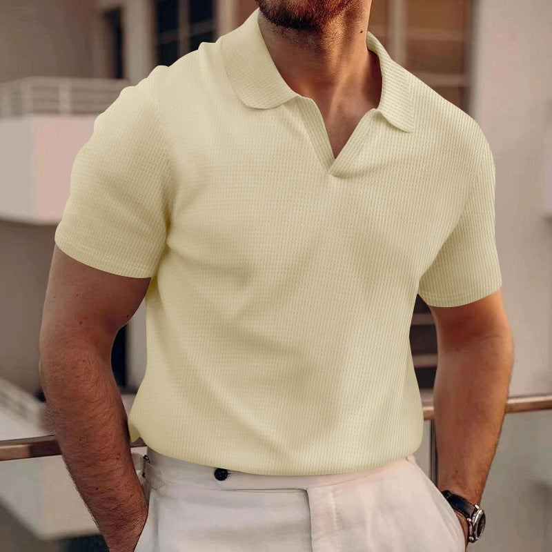 Javier - Polo Maille Casual Homme