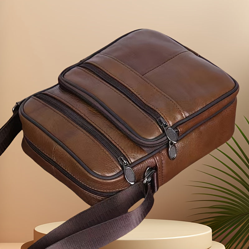 Manuel - Sacoche Cuir Pratique Homme