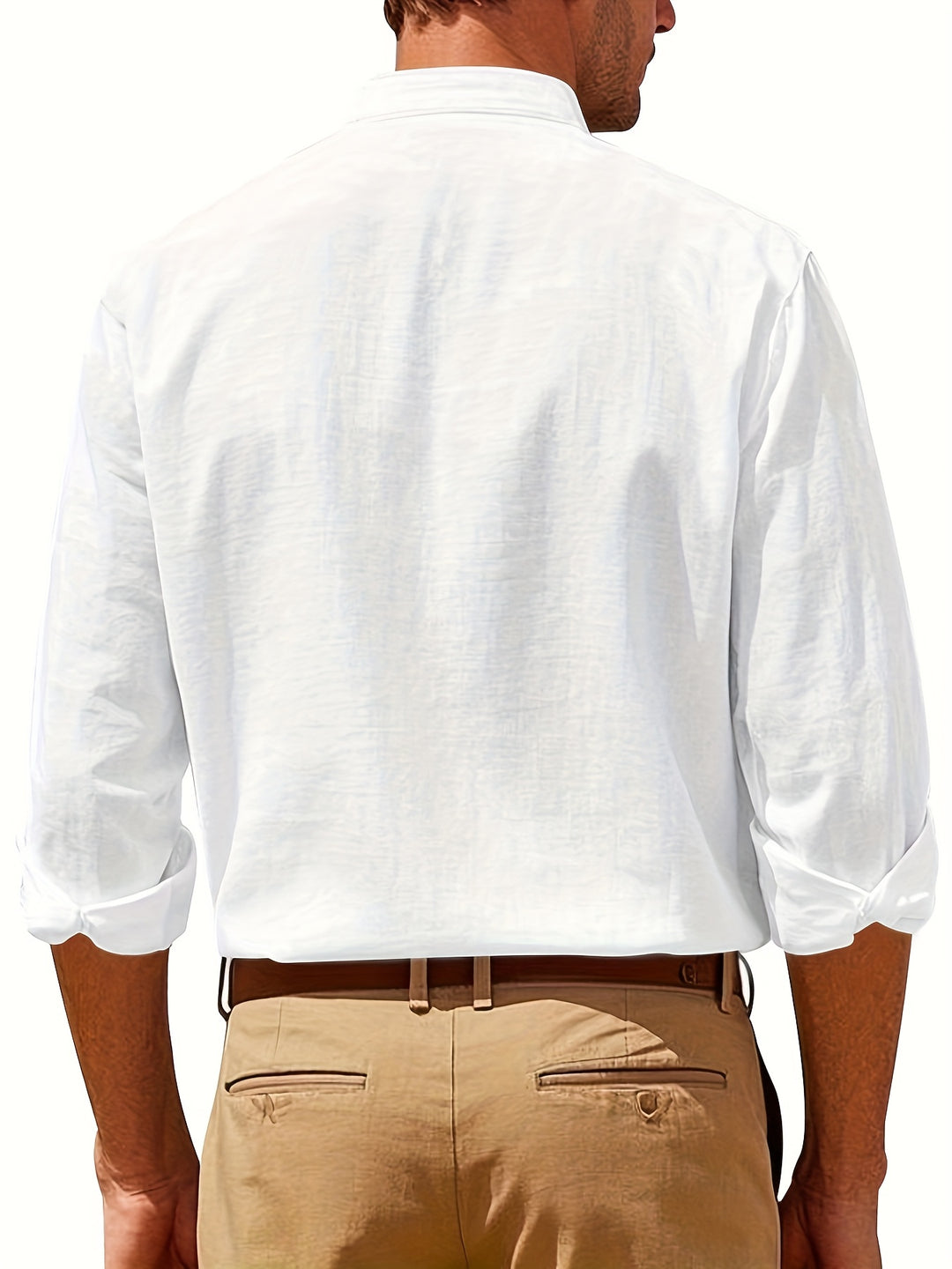 Rocco - Chemise Lin Casual Homme