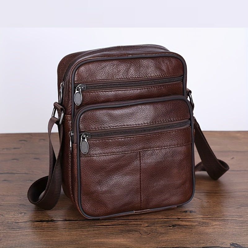 Manuel - Sacoche Cuir Pratique Homme
