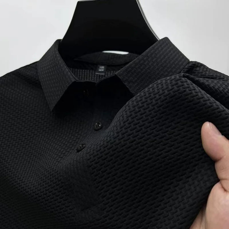 Mateo - Polo Texturé Élégant Homme