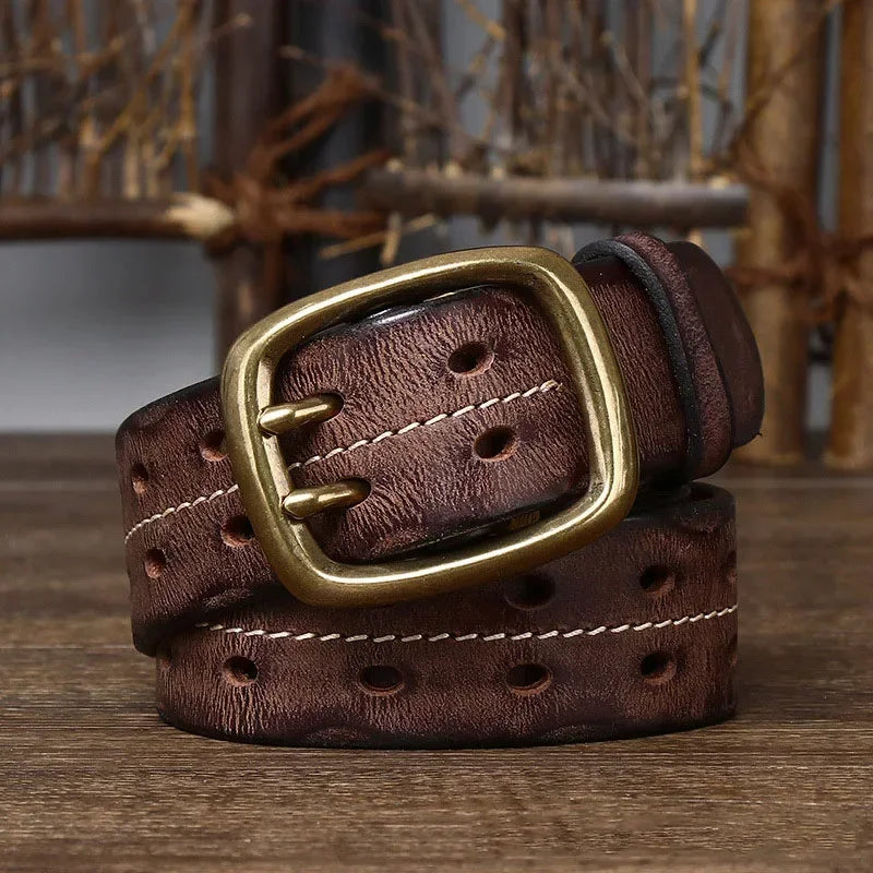 Roberto - Ceinture Cuir Classique Homme