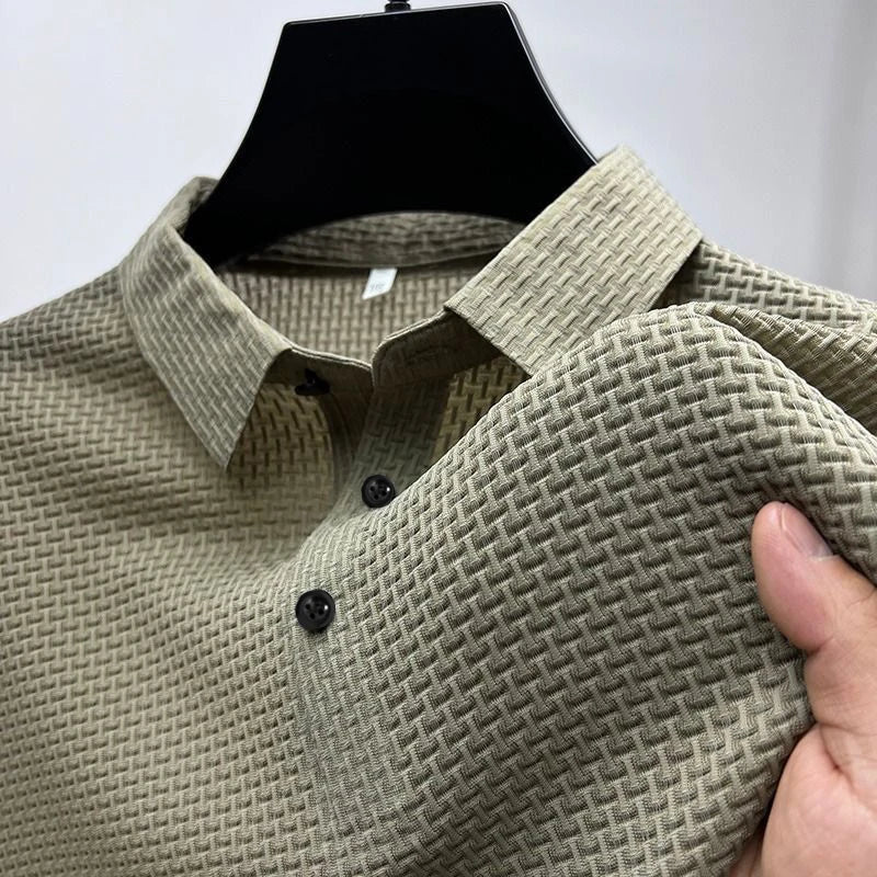 Mateo - Polo Texturé Élégant Homme