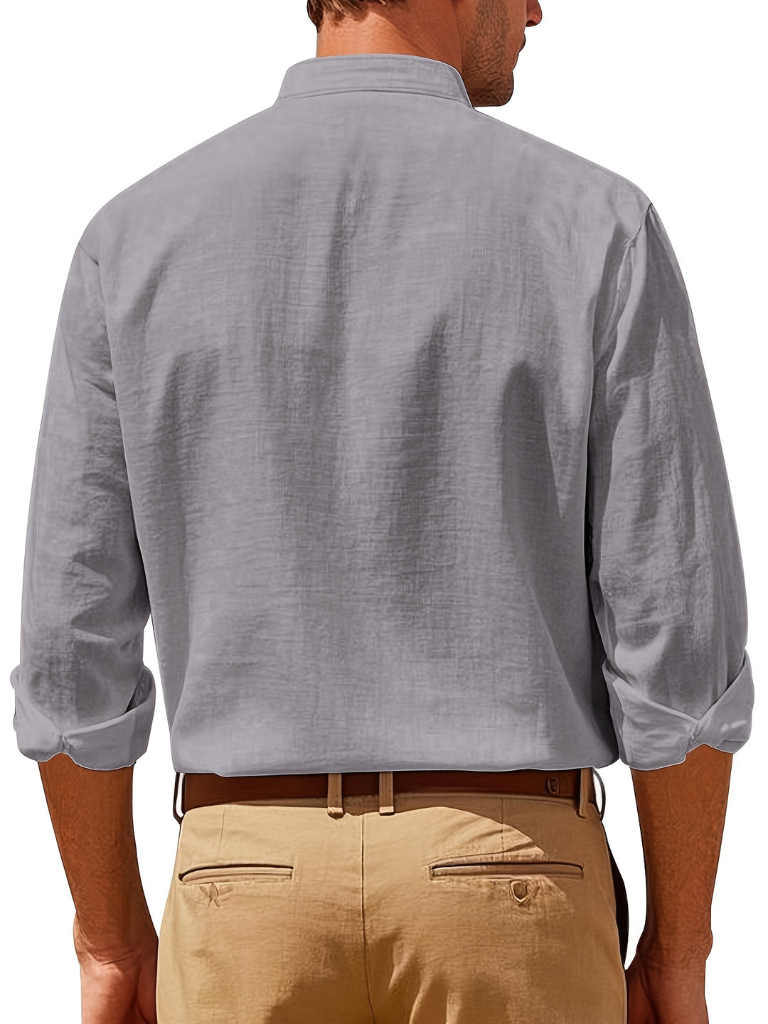 Rocco - Chemise Lin Casual Homme