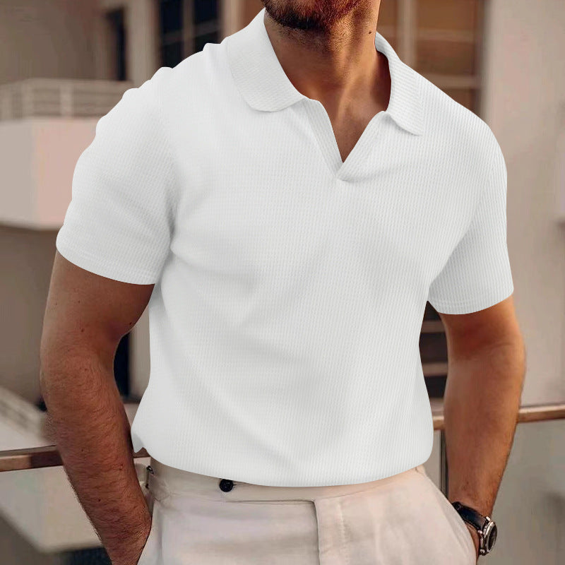 Javier - Polo Maille Casual Homme