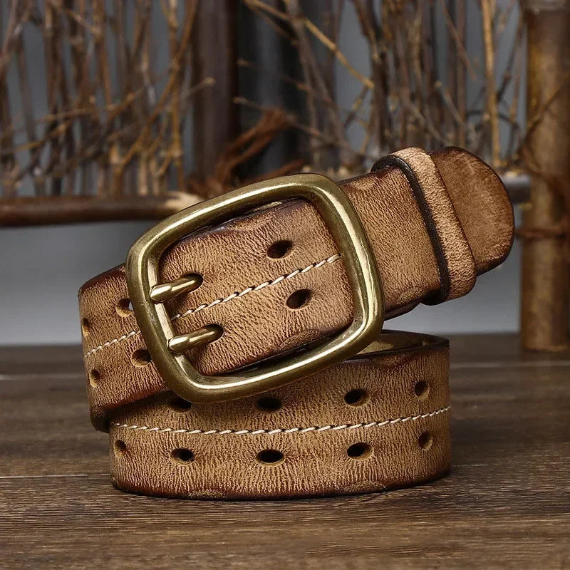 Roberto - Ceinture Cuir Classique Homme
