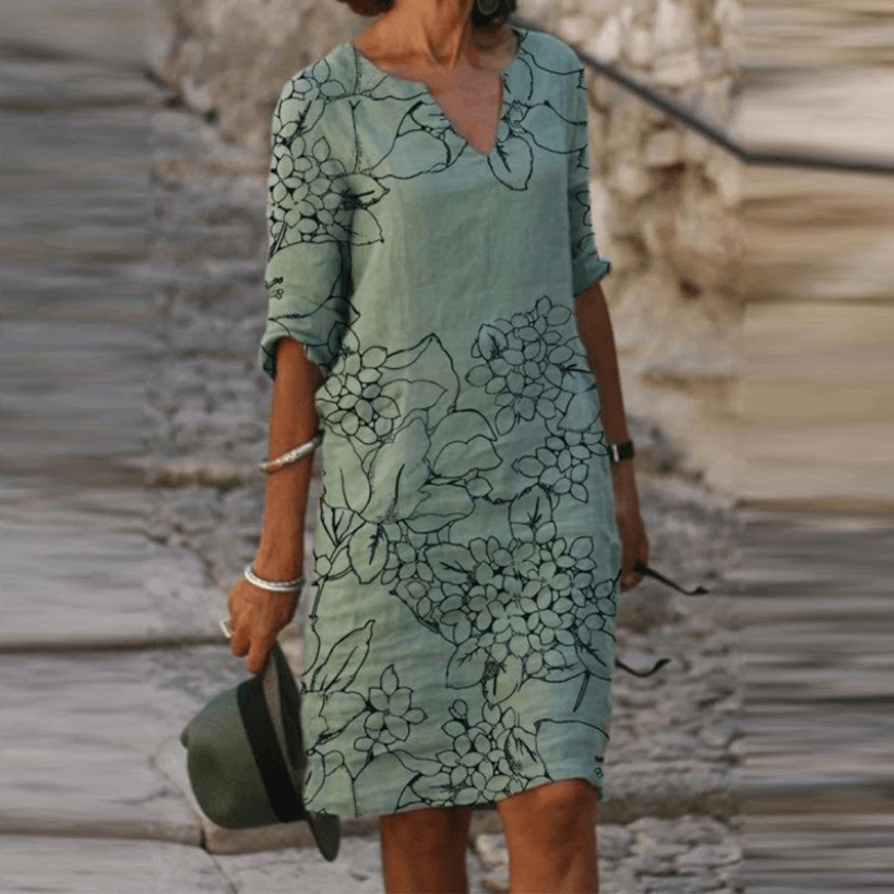 Valérie - Robe Fluide D'Été