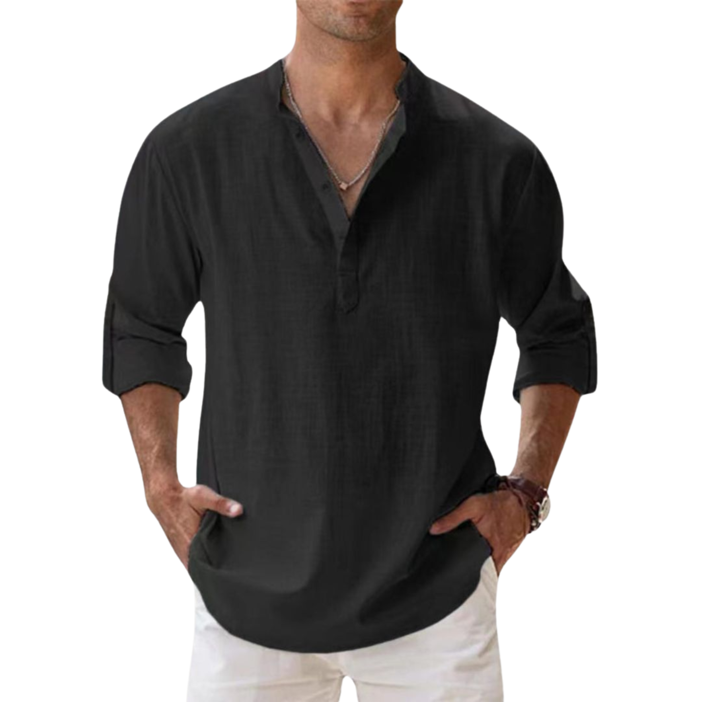 Thomas - Chemise en Lin Légère