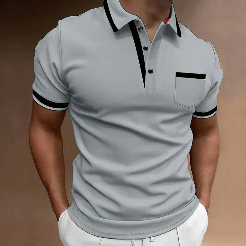 Jules - Polo Homme Manches Courtes Slim Fit Chic