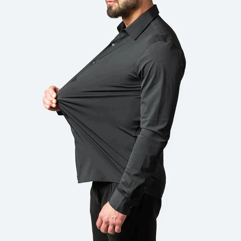 Matteo - Chemise Stretch Élégante Homme