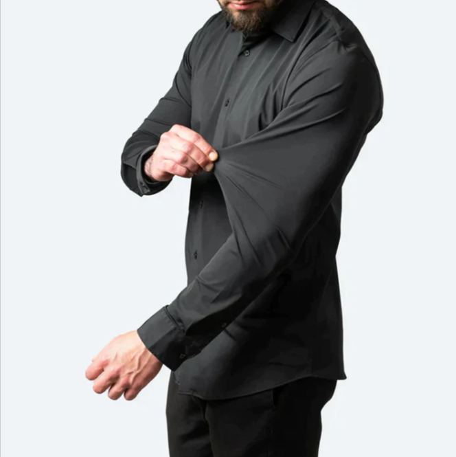 Matteo - Chemise Stretch Élégante Homme