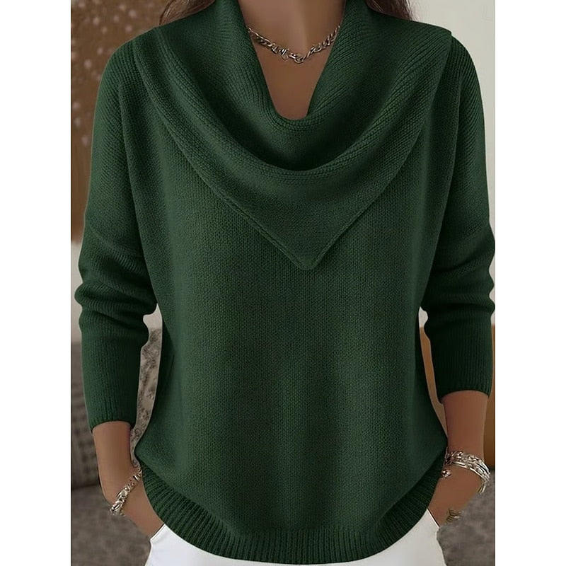 Isabelle - Pull Flatteur Col Bénitier Ample