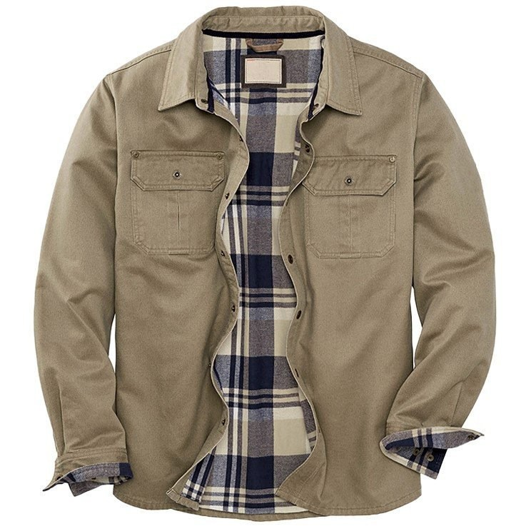 Jules - Homme Veste en toile doublée
