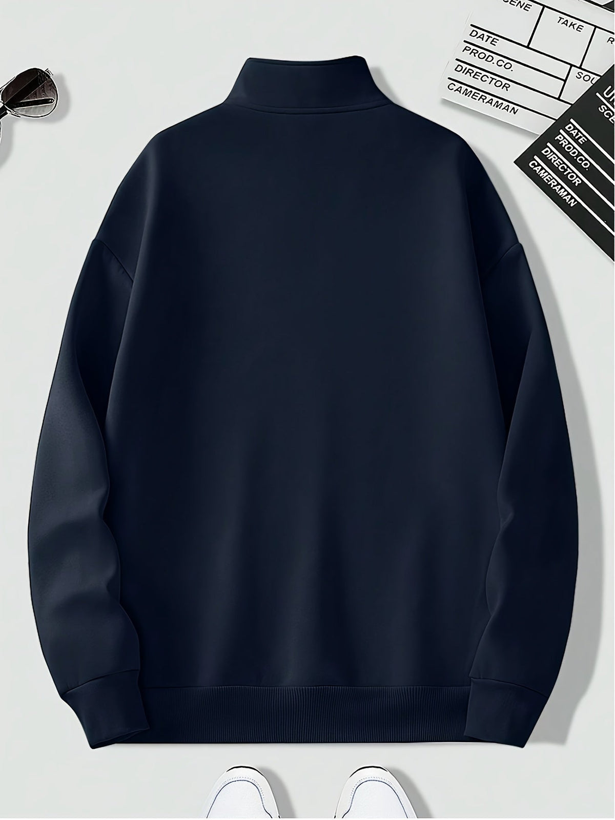 Vincent - Sweat Intemporel Oversize Col Montant