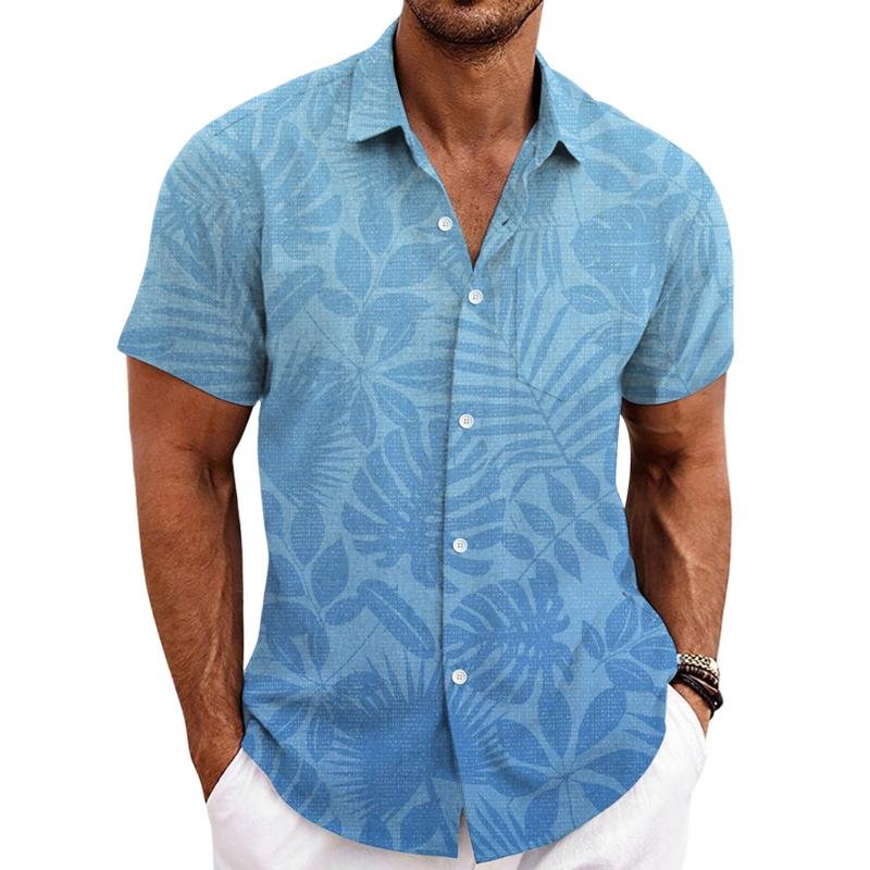 Hervé - Chemise Hawaïenne Manches Courtes Homme