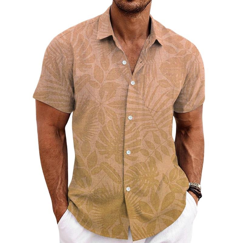 Hervé - Chemise Hawaïenne Manches Courtes Homme