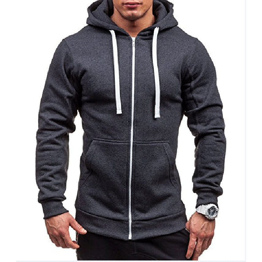 Sébastien - Hoodie Chic Zippé Poches