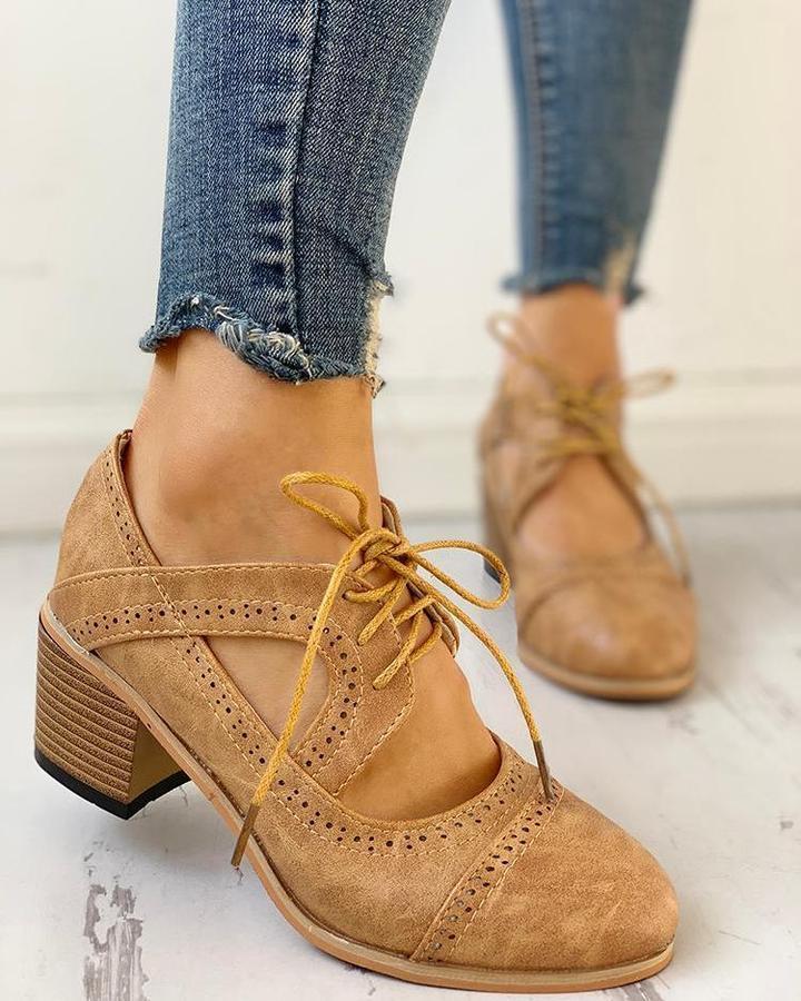 Béatrice - Chaussures orthopédiques - Talon stable, Femme