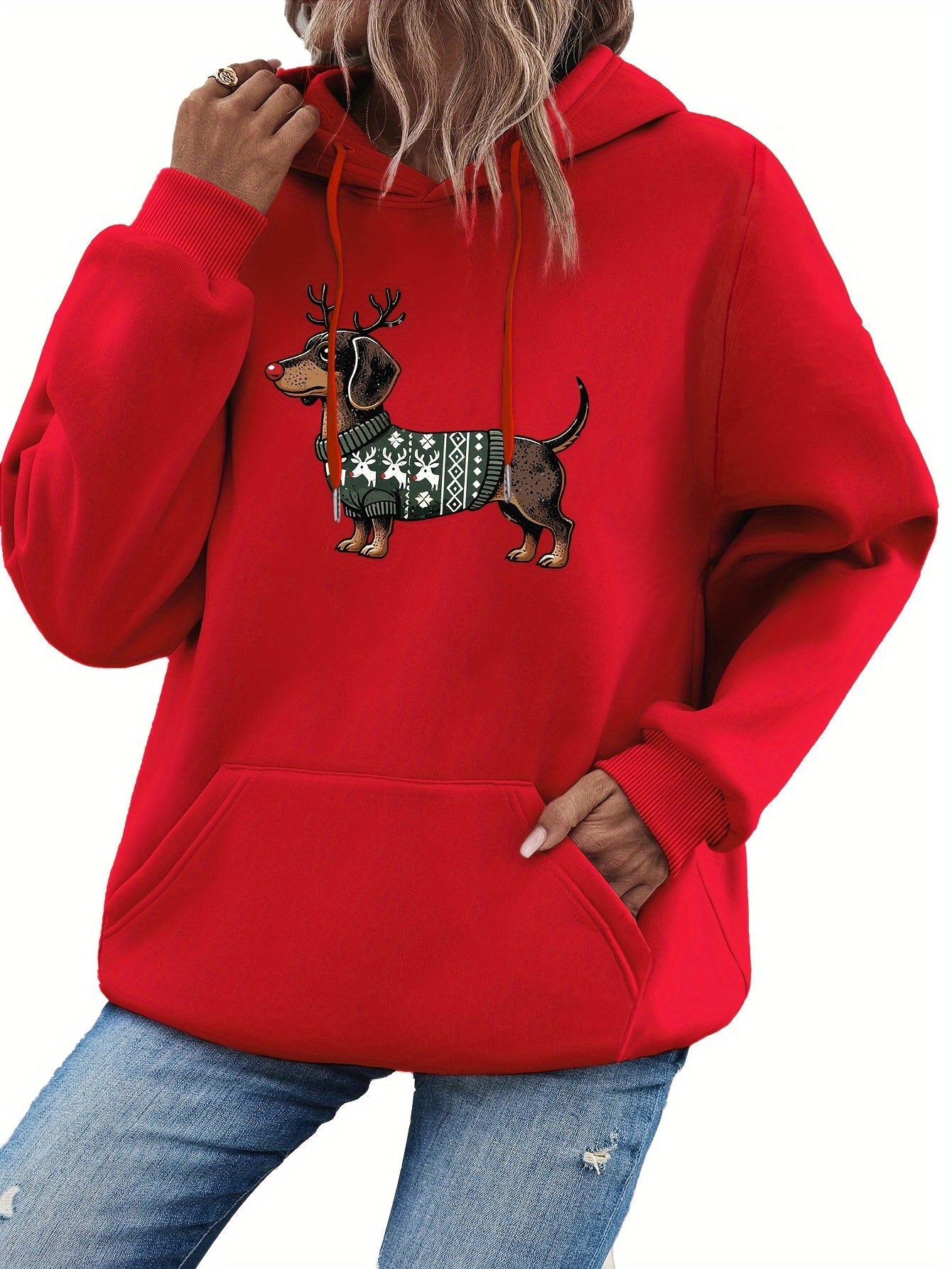 Camille - Hoodie Chic Oversize Imprimé