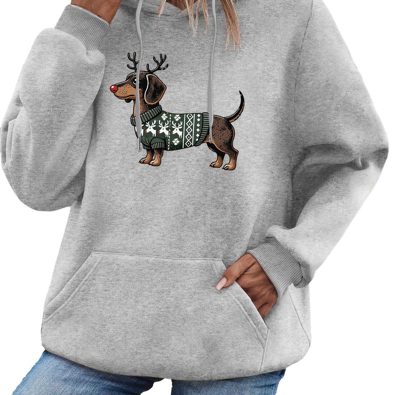 Camille - Hoodie Chic Oversize Imprimé