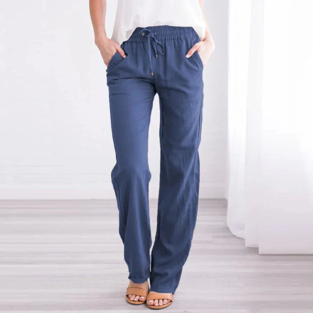 Sandrine - Pantalon Confort Léger Femme