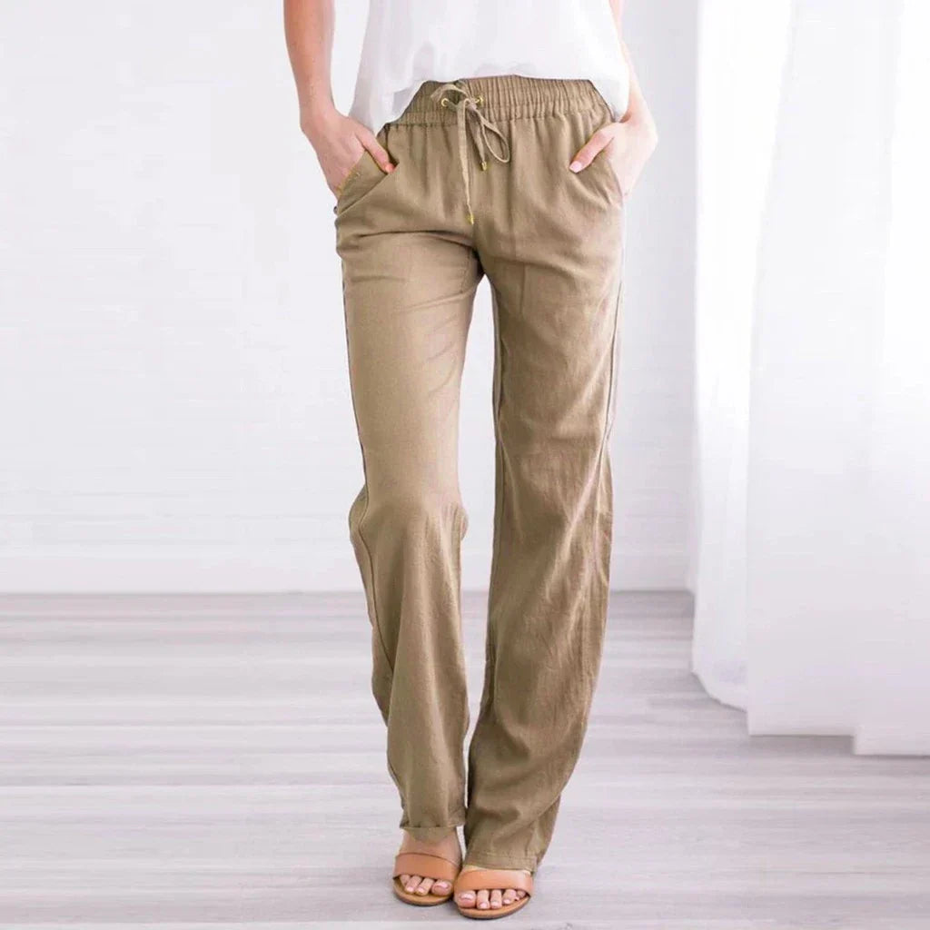 Sandrine - Pantalon Confort Léger Femme