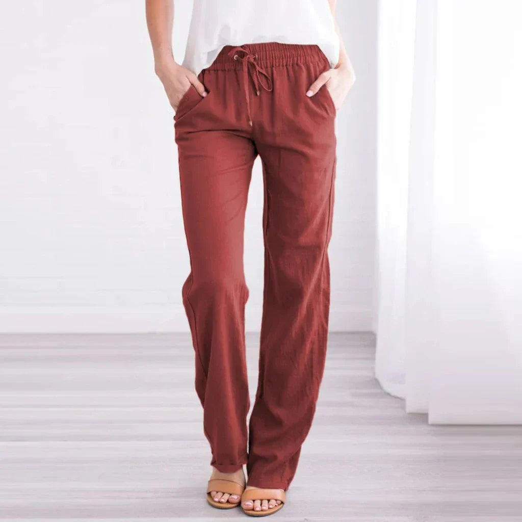 Sandrine - Pantalon Confort Léger Femme