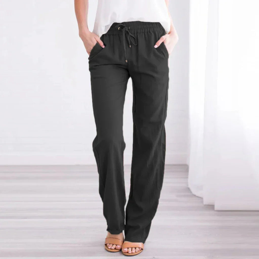 Sandrine - Pantalon Confort Léger Femme