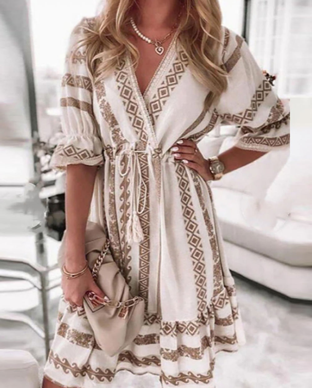 Stéphanie - Robe Bohème Chic