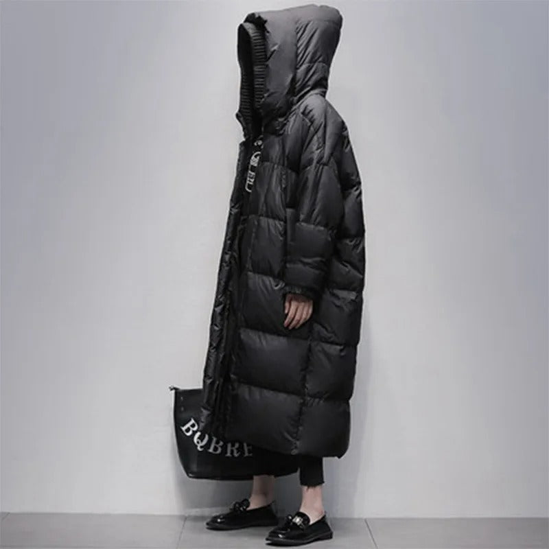 Catherine - Doudoune Élégante Longue Oversize