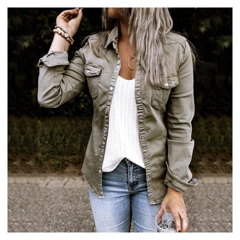 Odille - Veste femme jean