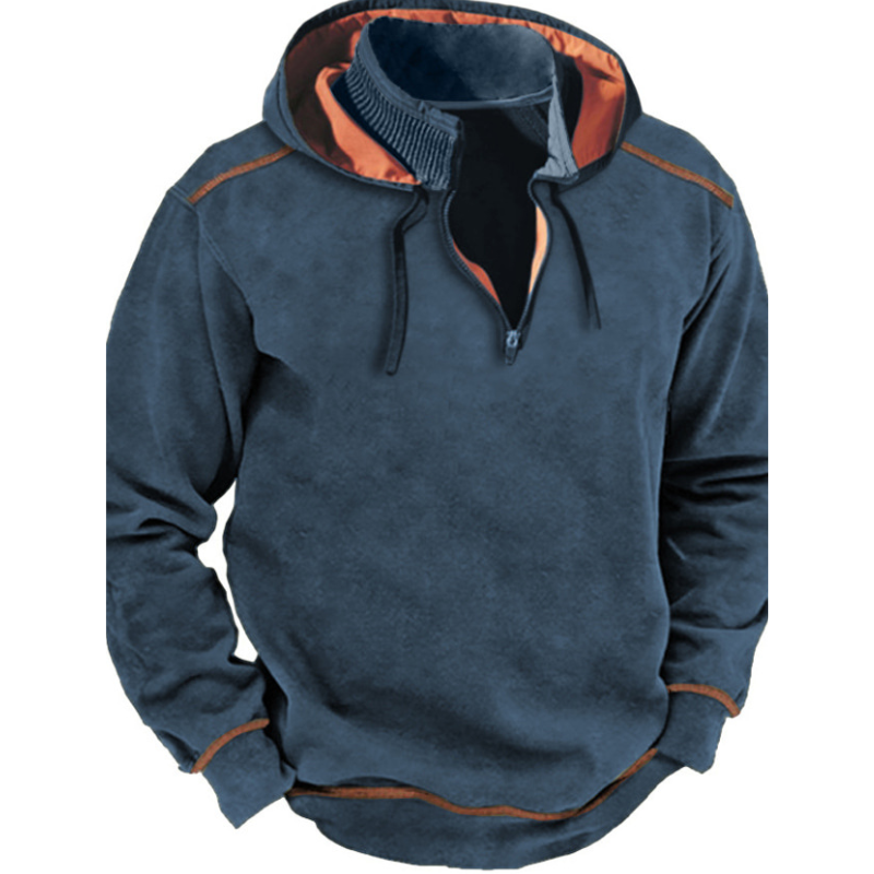 Théo - Pull Capuche Thermique Isolation Chaude Homme