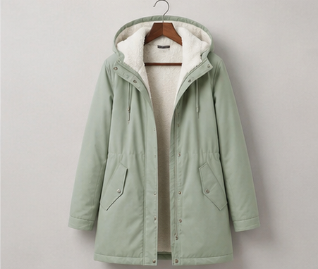 Michèle | Parka Élégante Chaude Doublée Polaire