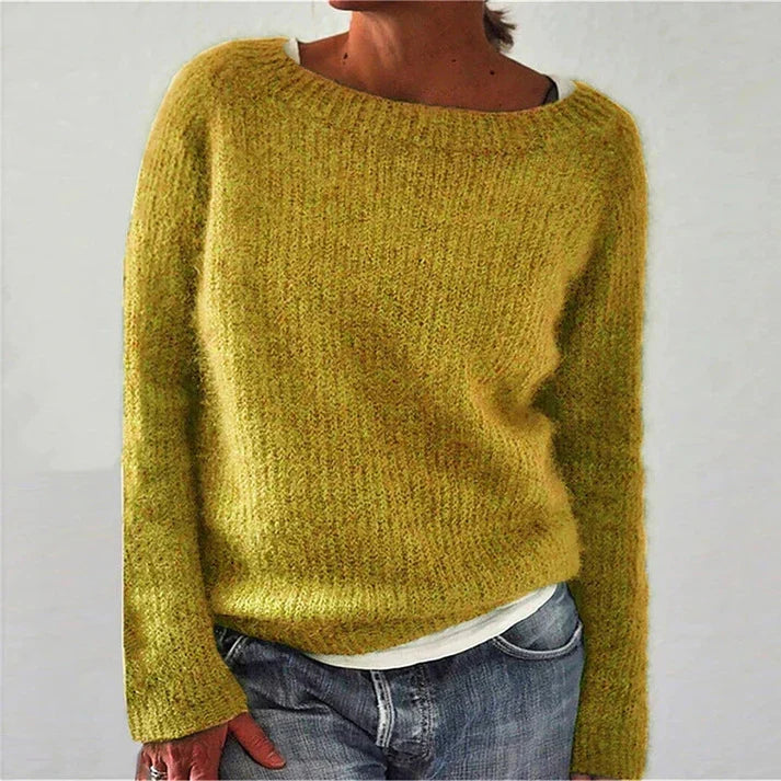 Delphine - Pull Flatteur Oversize Col Bateau