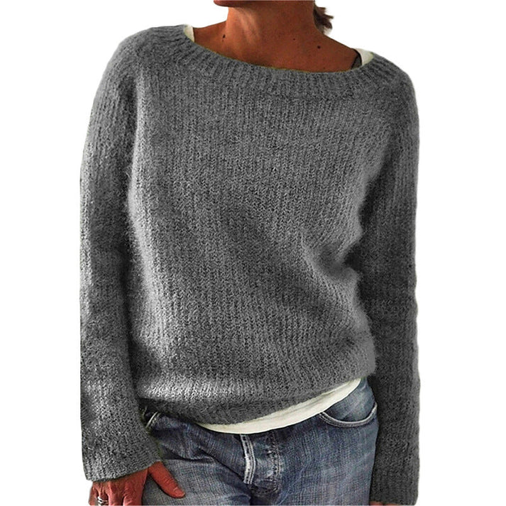 Delphine - Pull Flatteur Oversize Col Bateau