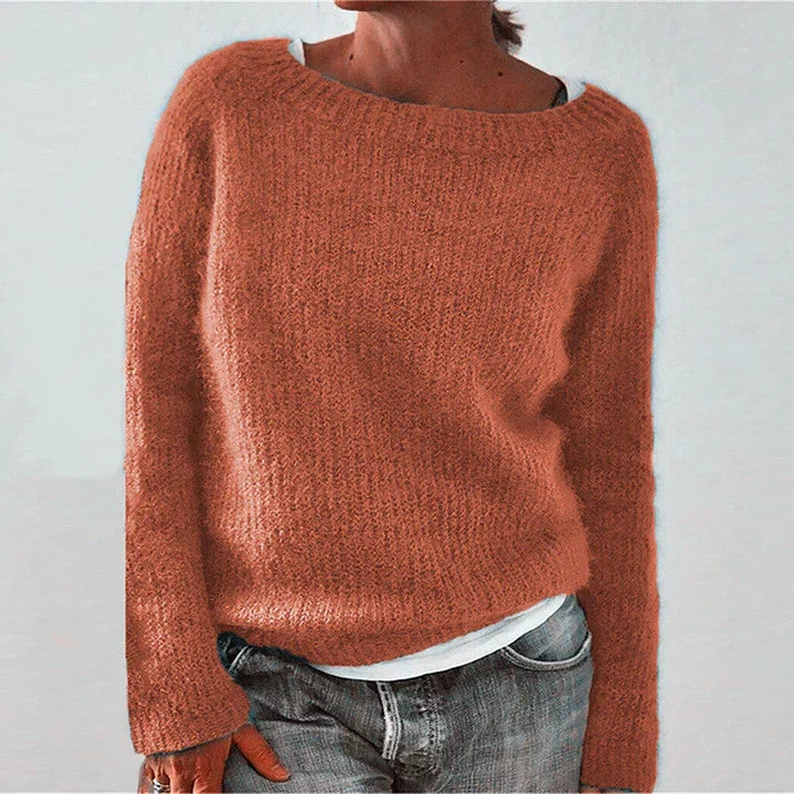 Delphine - Pull Flatteur Oversize Col Bateau