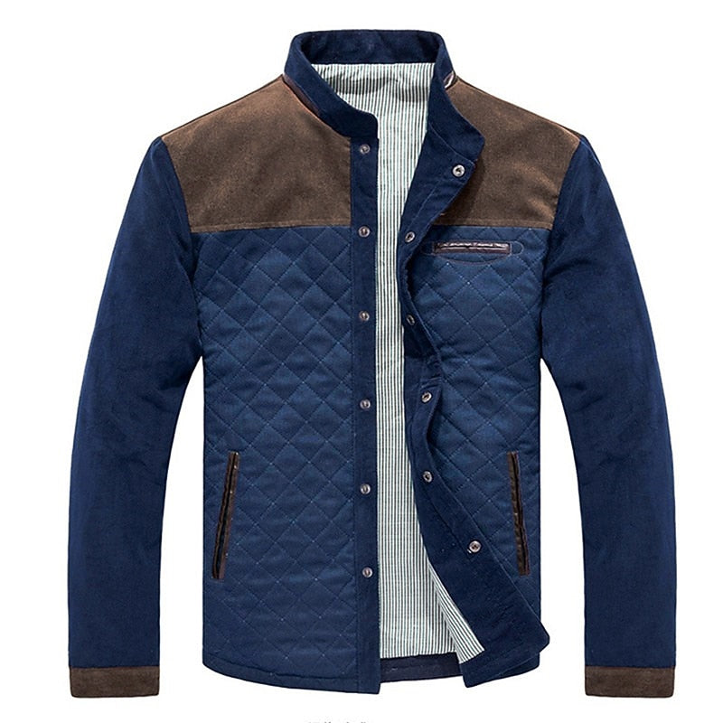 Julien - Veste Élégante Matelassée Bicolore