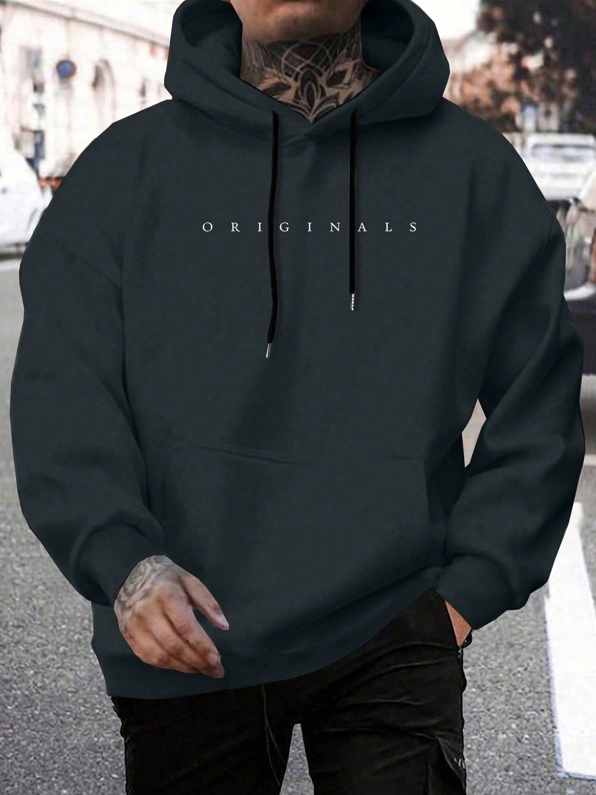 Nicolas - Hoodie Chic Oversize Imprimé