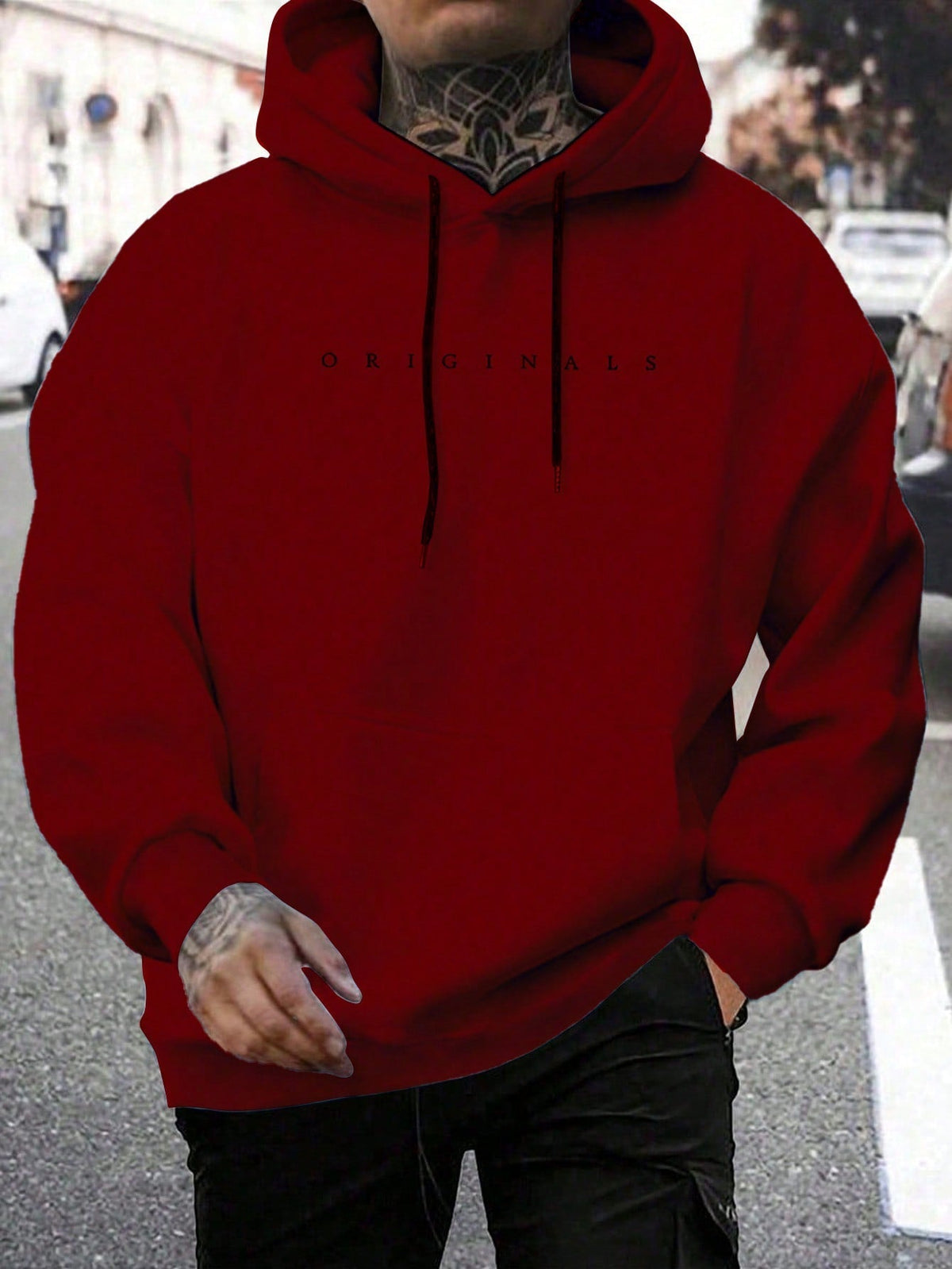 Nicolas - Hoodie Chic Oversize Imprimé