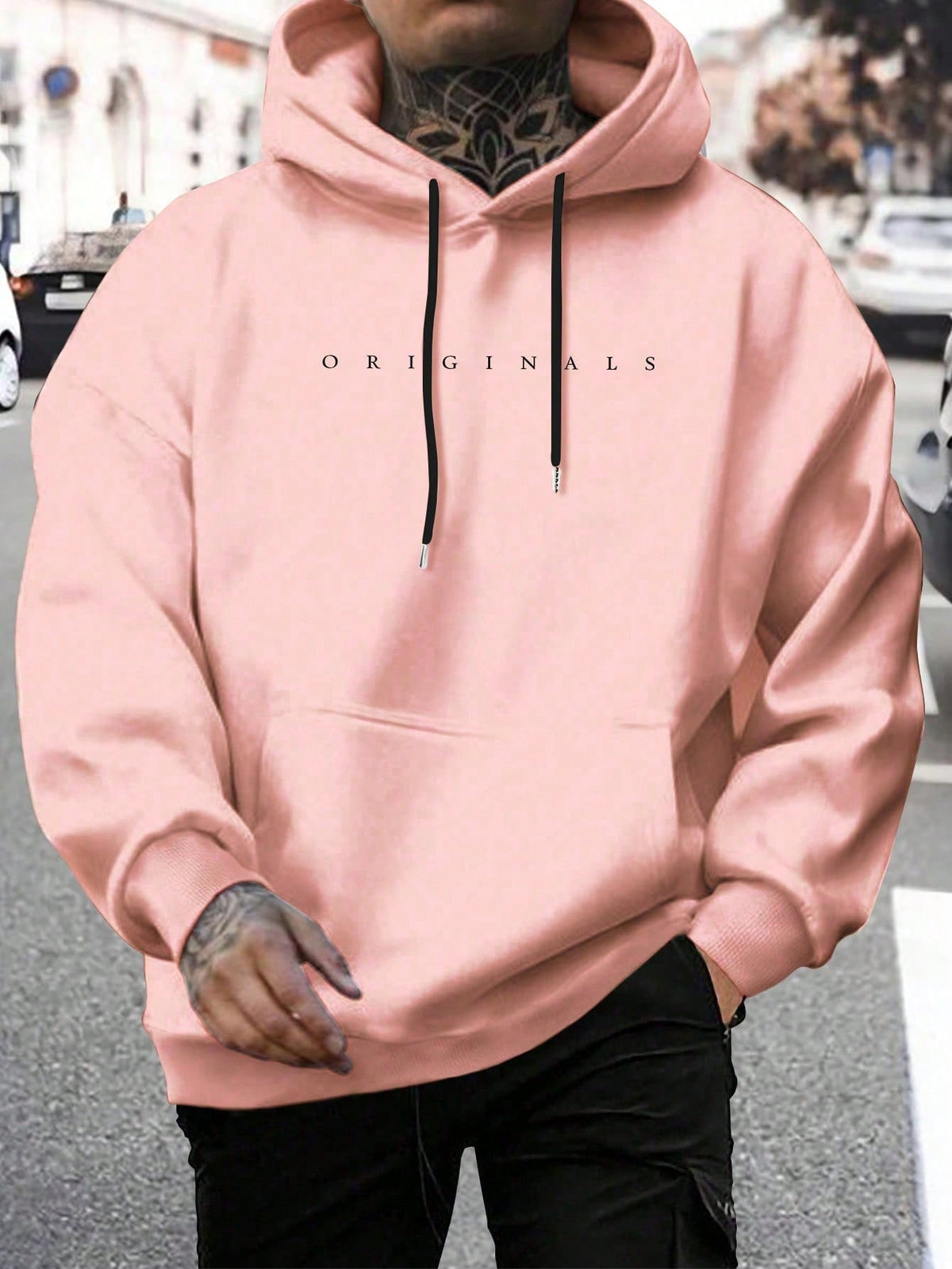 Nicolas - Hoodie Chic Oversize Imprimé