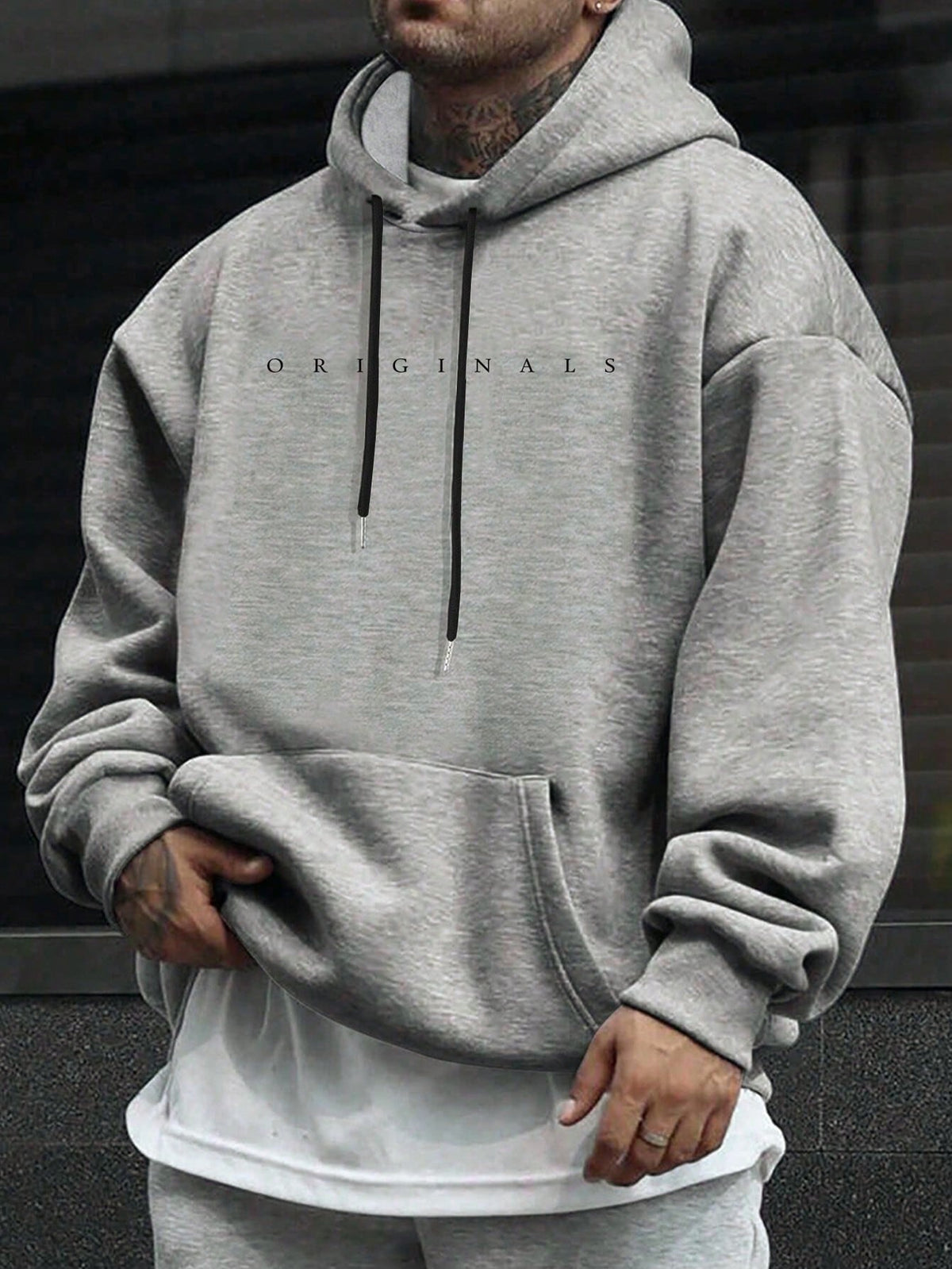 Nicolas - Hoodie Chic Oversize Imprimé