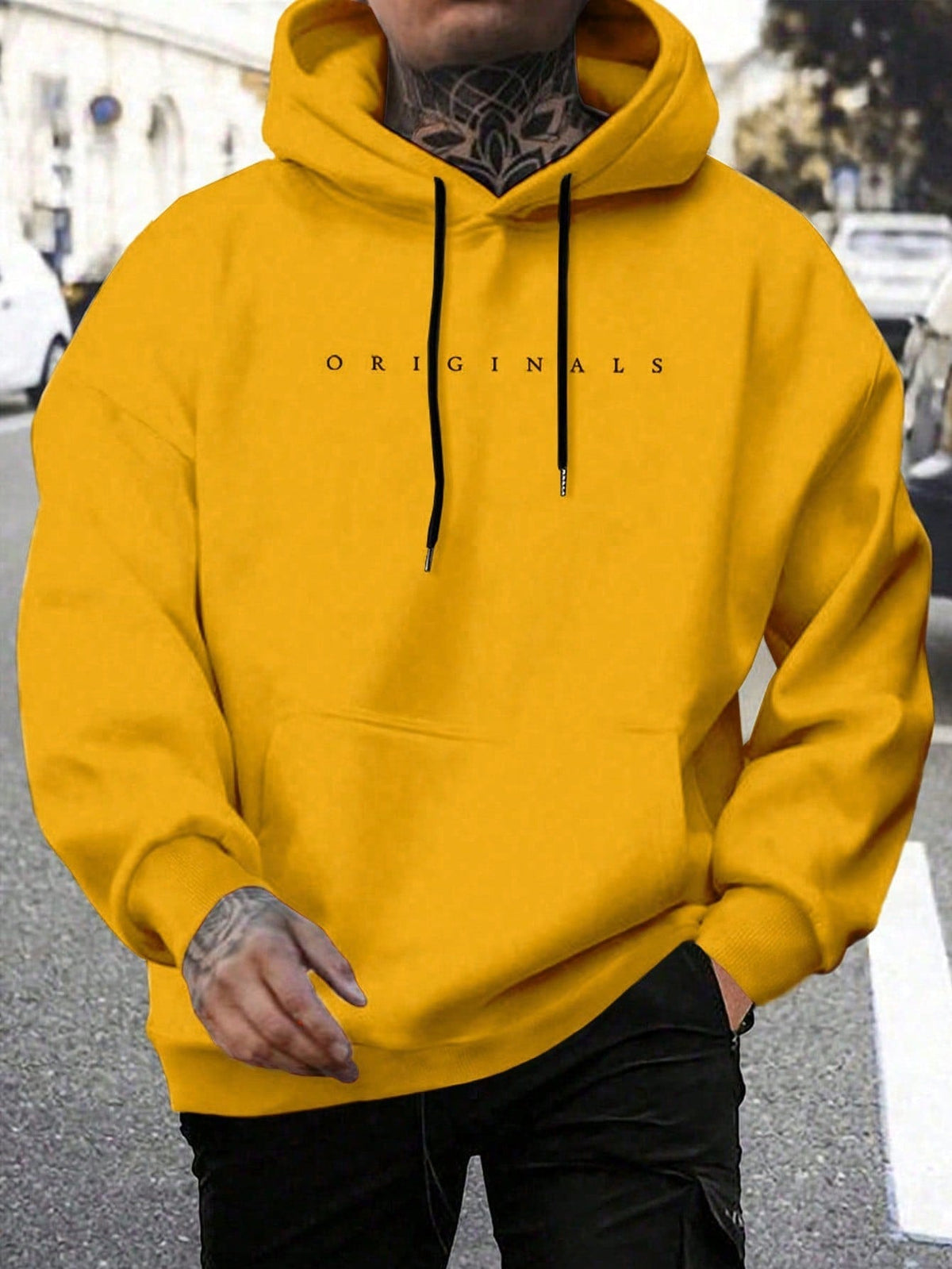Nicolas - Hoodie Chic Oversize Imprimé