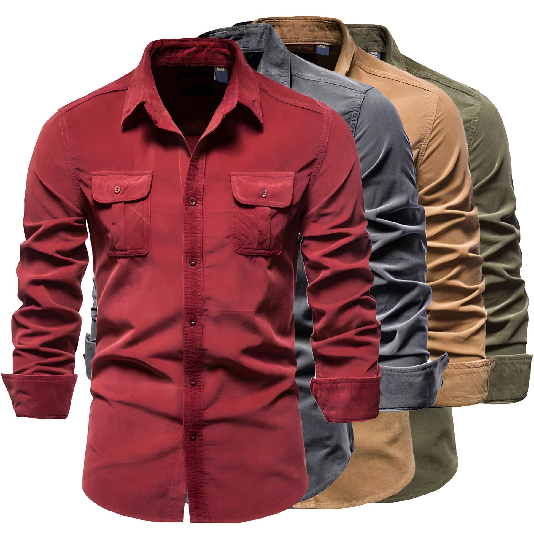 Felipe - Chemise Cargo Stylée Homme
