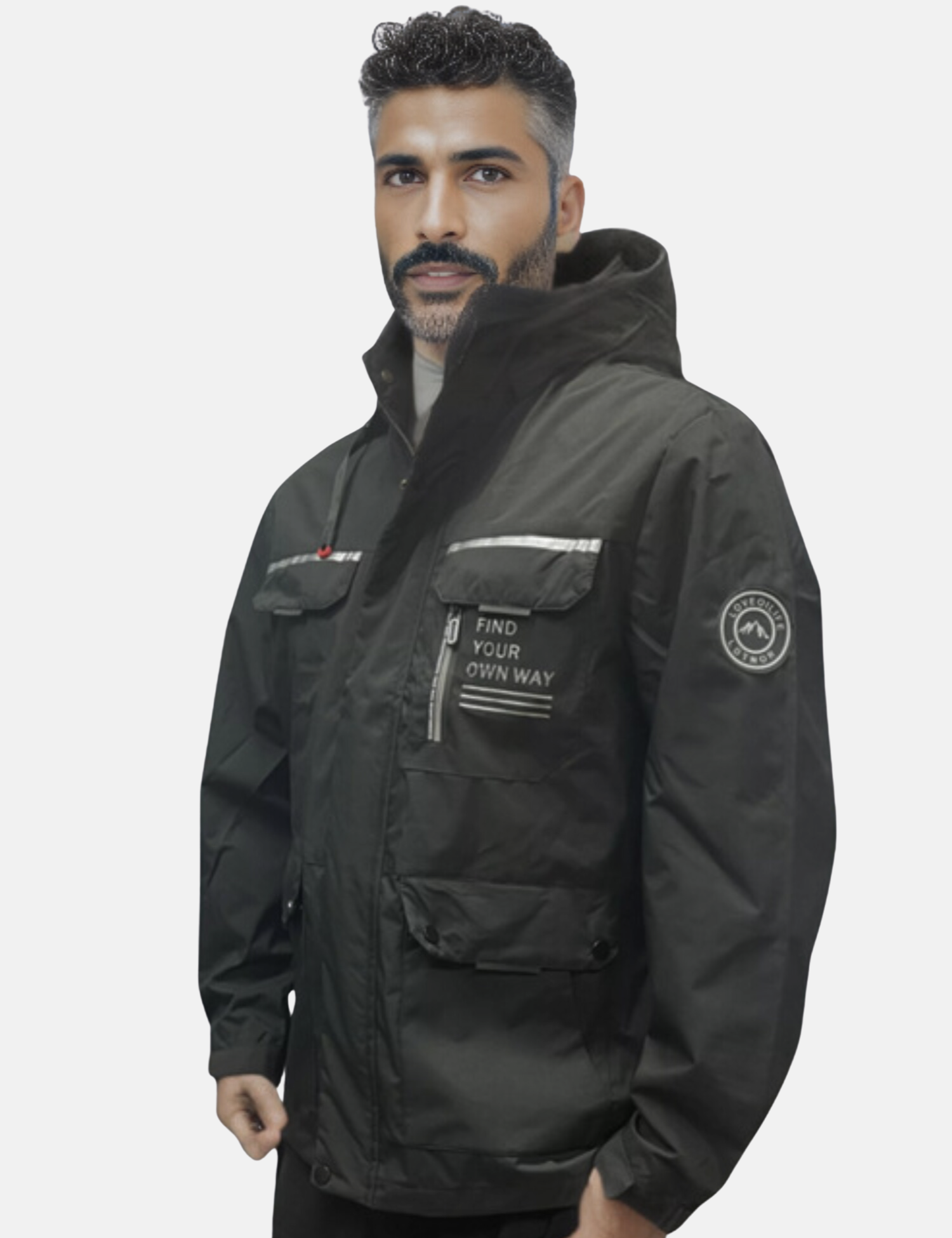 Jules - Homme Blouson Outdoor Étanche