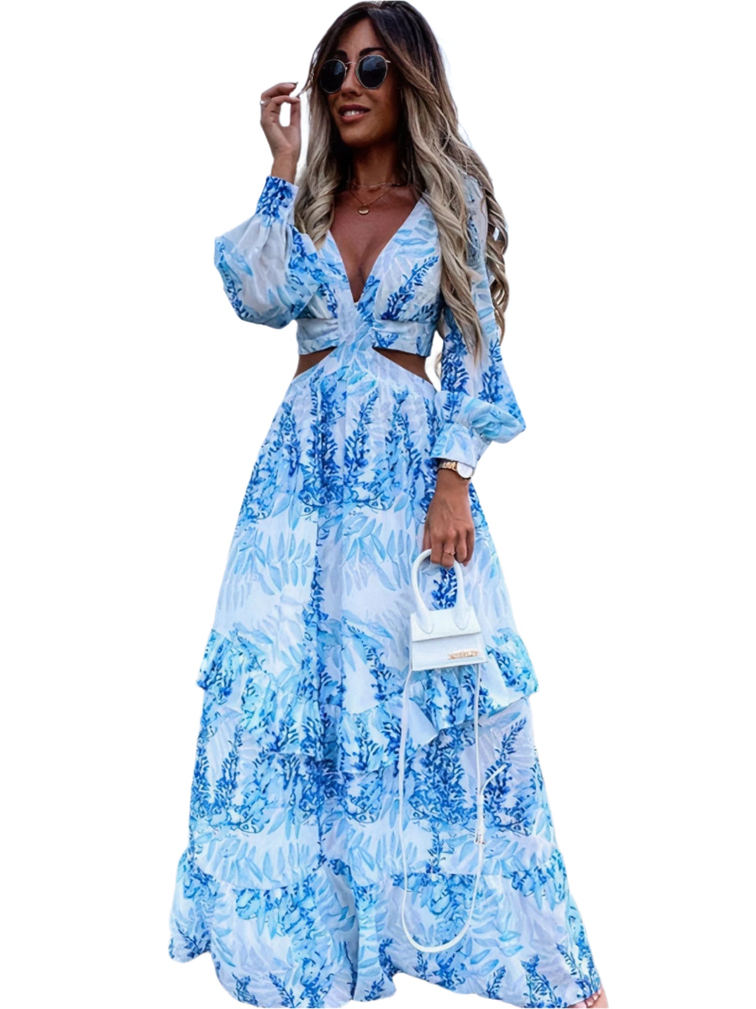 Luna - Robe longue élégante pour les journées d'été à la plage