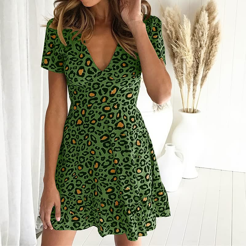 Julie - Robe Léopard Chic